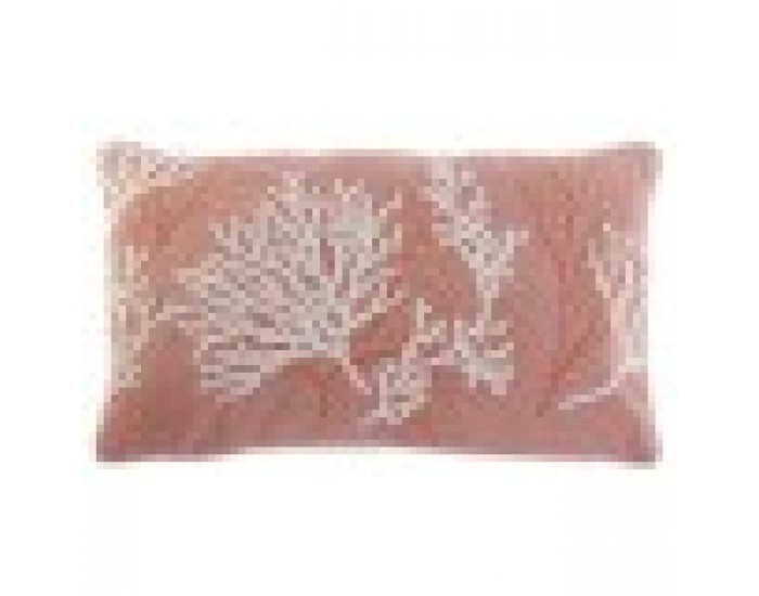 Възглавница Home ESPRIT Бял Корал Средиземноморско 60 x 10 x 35 cm