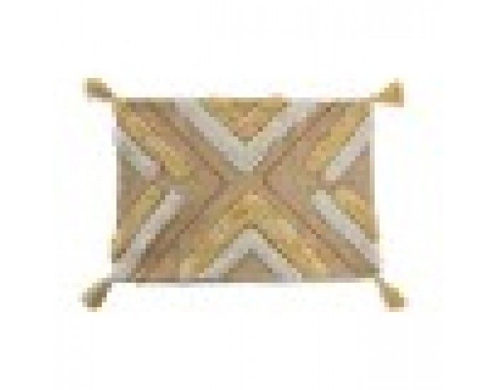Калъфка за възглавница DKD Home Decor Жълт (60 x 1 x 40 cm)