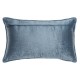 Възглавница DKD Home Decor Син полиестер Кадифе Златен (50 x 10 x 30 cm)