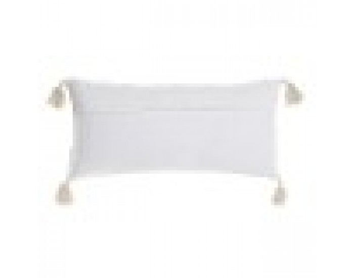 Възглавница DKD Home Decor Бежов полиестер Памук Многоцветен Shabby Chic Лист на растение (60 x 10 x 30 cm)
