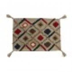 Калъфка за възглавница DKD Home Decor Многоцветен Ресни (60 x 1 x 40 cm) - Perne