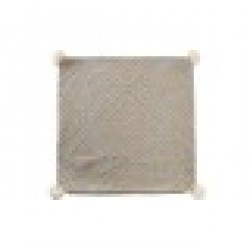Калъфка за възглавница DKD Home Decor Сив (50 x 1 x 50 cm) - Perne
