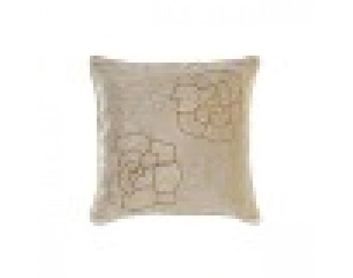 Възглавница DKD Home Decor Златен полиестер Lilled (45 x 10 x 45 cm)