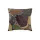 Калъфка за възглавница DKD Home Decor Листи Многоцветен (50 x 1 x 50 cm)