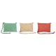 Възглавница Home ESPRIT Зелен Бежов Корал 30 x 10 x 20 cm (3 броя)