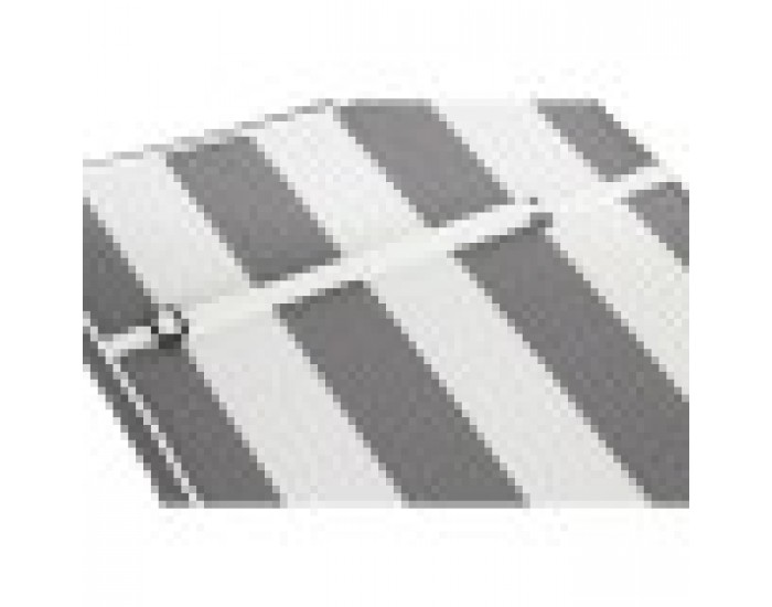 Възглавница за столове DKD Home Decor Сив Бял (42 x 4 x 115 cm)