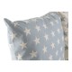 Възглавница DKD Home Decor Памук полиестер Звезди (2 pcs) (60 x 10 x 60 cm)