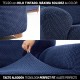 Калъф за Диван Sofaskins NIAGARA Морско син - Триместно канапе 180 - 230 cm