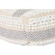 Възглавница DKD Home Decor На почва Сив полиестер Памук Бял Boho (60 x 60 x 25 cm)