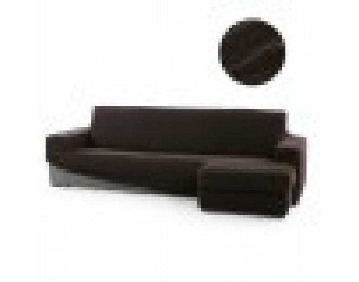 Покривало за шезлонг с късо дясно рамо Sofaskins NIAGARA 210 - 340 cm - Кафяв