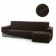 Покривало за шезлонг с късо дясно рамо Sofaskins NIAGARA 210 - 340 cm - Кафяв