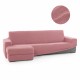 Покривало за шезлонг с късо ляво рамо Sofaskins NIAGARA 210 - 340 cm - Цвят - Корал
