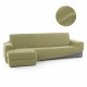 Покривало за шезлонг с късо ляво рамо Sofaskins NIAGARA 210 - 340 cm - Шам-фъстък