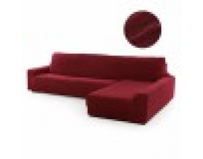 Покривало за шезлонг с дълго дясно рамо Sofaskins NIAGARA 210 - 340 cm - Фуксия