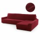 Покривало за шезлонг с дълго дясно рамо Sofaskins NIAGARA 210 - 340 cm - Фуксия