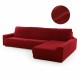 Покривало за шезлонг с дълго дясно рамо Sofaskins NIAGARA 210 - 340 cm - Фуксия