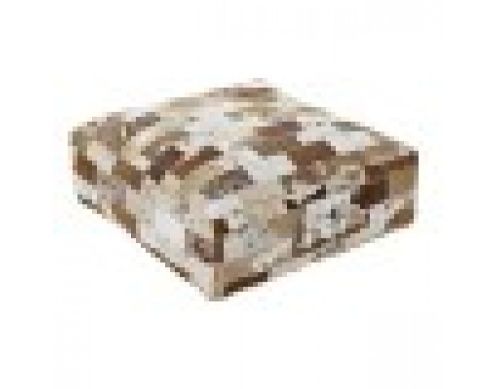 Възглавница DKD Home Decor На почва полиестер Кожа Многоцветен Колониален (60 x 60 x 20 cm)