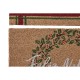 Изтривалка за Врата DKD Home Decor Бял Кафяв Червен Зелен PVC Кокосови влакна 60 x 40 x 1,5 cm (2 броя)