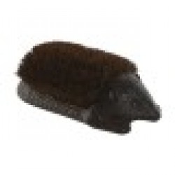 Изтривалка за Врата Home ESPRIT Тъмно сив Желязо 28 x 12,5 x 9,5 cm Таралеж - Lenjerie de pat