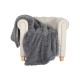 Одеяло Home ESPRIT Сив 130 x 170 cm