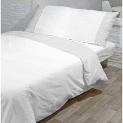 Комплект покривка за завивка Hosteline MONACO NORDICO Бял 180 легло 260 x 240 cm 4 Части - Hosteline