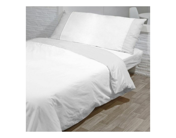 Комплект покривка за завивка Hosteline MONACO NORDICO Бял 180 легло 260 x 240 cm 4 Части