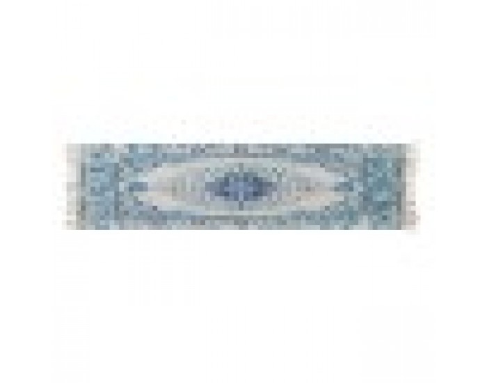 Килим DKD Home Decor Син Памук Chenille (60 x 240 x 1 cm)
