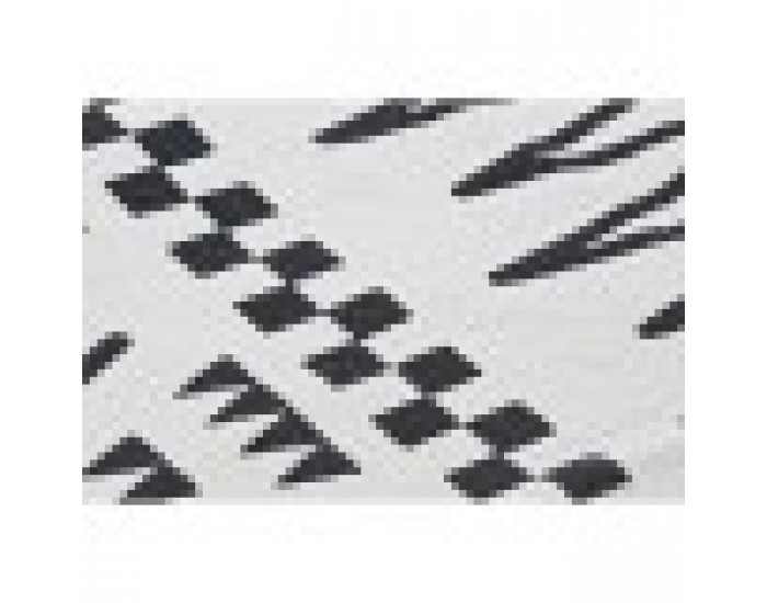Килим DKD Home Decor Черен Бял Ikat (120 x 180 x 0,7 cm)