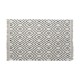 Килим DKD Home Decor Черен Бял (120 x 190 x 0,7 cm)
