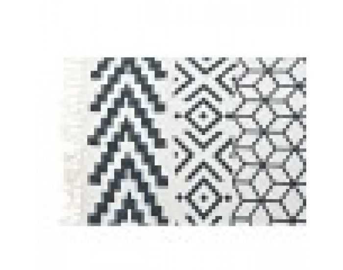 Килим DKD Home Decor Сив Бял (160 x 230 x 1 cm)