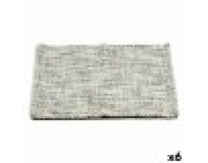 Подложка за баня 50 x 80 cm Сив (6 броя)