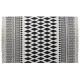 Килим DKD Home Decor Черен Бял (160 x 250 x 0,7 cm)
