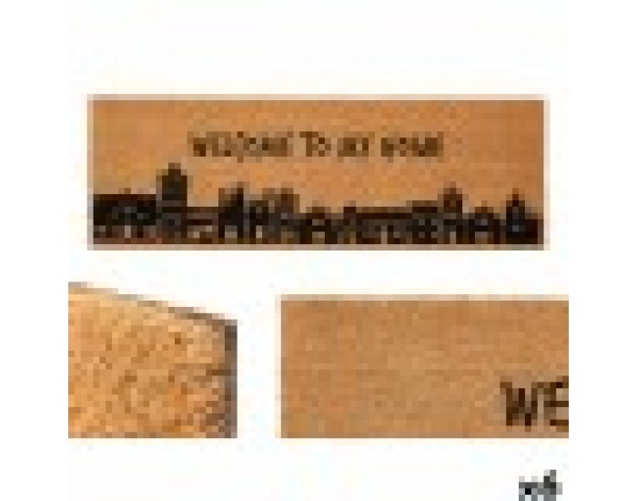 Изтривалка за Врата GiftDecor My home Естествен PVC Кокосови влакна 120 x 1 x 40 cm (6 броя)