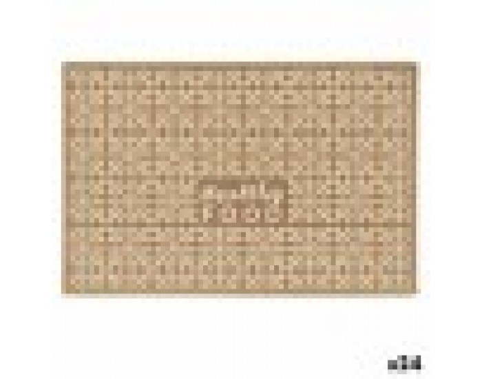 Килим Healthy Food 40 x 1 x 60 cm Бежов Полиамид Латекс (24 броя)