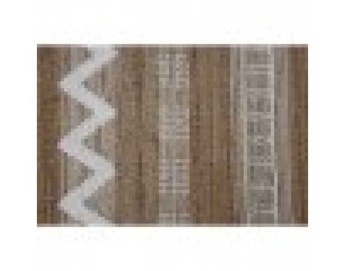Килим Home ESPRIT Бял Кафяв Boho 75 x 175 x 1 cm