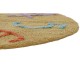 Килим Home ESPRIT Зелен Розов Горчица Детски 100 x 100 x 1 cm