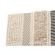 Килим DKD Home Decor 180 x 120 x 1 cm Черен Бежов Памук Boho
