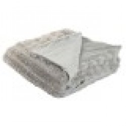 Одеяло Home ESPRIT Светло сив 220 x 240 x 1 cm - Lenjerie de pat