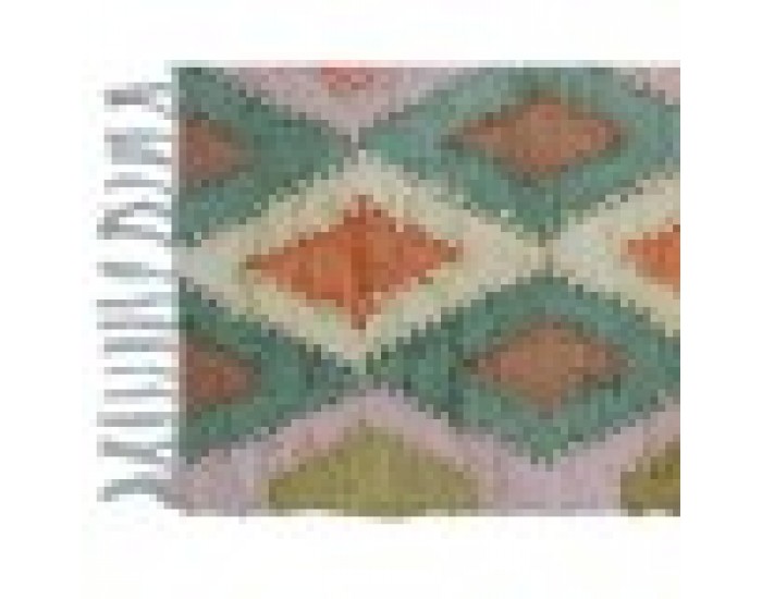 Килим DKD Home Decor Сив Жълт Многоцветен Ромб 160 x 230 x 1 cm