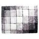 Килим DKD Home Decor Черен полиестер Бял Кариран 120 x 180 x 2 cm