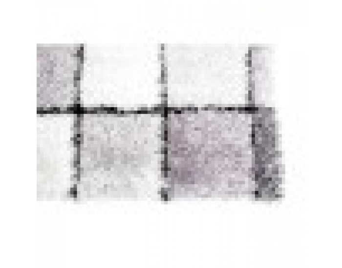 Килим DKD Home Decor Черен полиестер Бял Кариран 120 x 180 x 2 cm