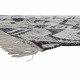 Килим DKD Home Decor Бял Черен Памук (160 x 230 x 1 cm)