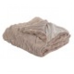 Одеяло Home ESPRIT Светло розово 220 x 240 x 1 cm - Lenjerie de pat