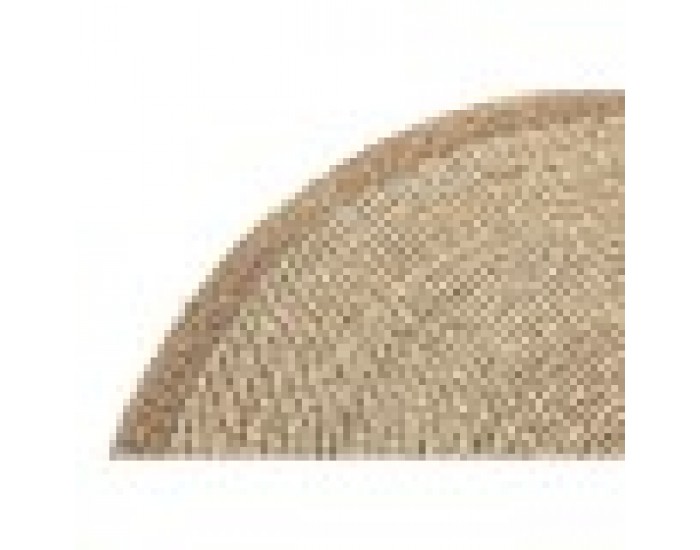 Килим DKD Home Decor Бежов (150 x 1 x 150 cm)