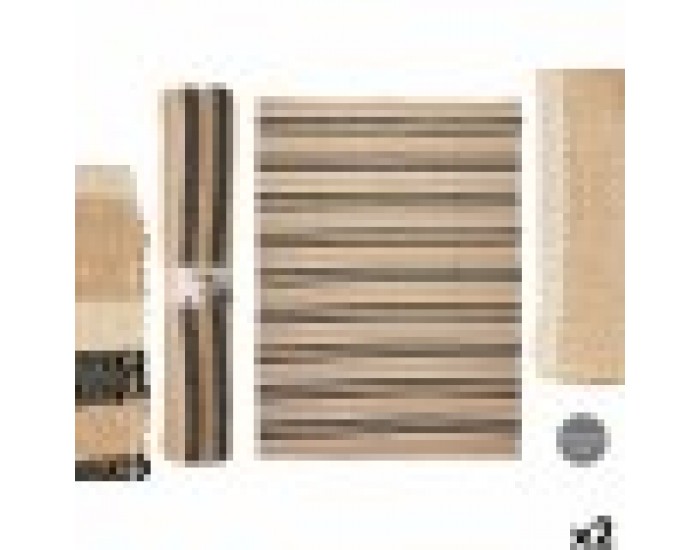 Килим GiftDecor NO.06 Бял Кафяв Черен 180 x 240 cm (2 броя)