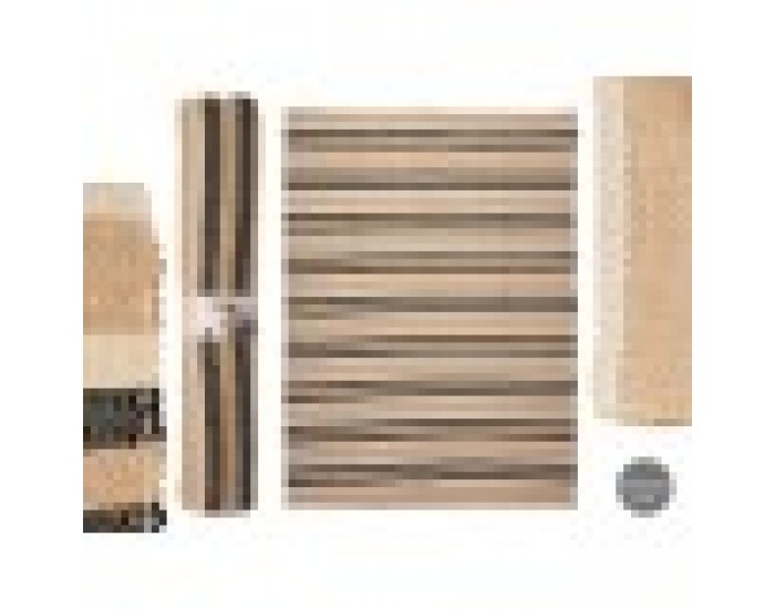 Килим GiftDecor NO.06 Бял Кафяв Черен 180 x 240 cm (2 броя)