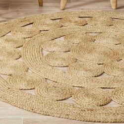 Килим DKD Home Decor Тропически Юта (200 x 200 x 200 cm) - Lenjerie de pat