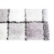 Килим DKD Home Decor 160 x 230 x 2 cm Черен полиестер Бял Кариран