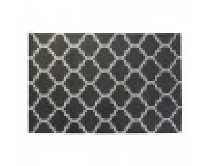 Килим DKD Home Decor 160 x 230 x 2 cm Сив полиестер Етнически