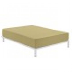Чаршаф с ластик Alexandra House Living Светло кафяв 150 x 190/200 cm - Lenjerie de pat